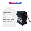 6V 5000mAh Sealed Lead Replacement 5300-101 AS11277 B11277 OM11277 MED0023 407560 Vital Signs Monitor Medical Battery