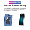 Replacement Battery 4300mAh BT-000314 BT-000314-01 BT-000443 Barcode Scanner battery For Zebra TC51 TC56 TC57 TC510 Scanner Batteries