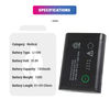 11.1V 2600mAh li-ion replacement 2016989-002 2016989-003 DR203 medical Vital Signs Monitor battery for Solar 8000i Ge 8000 B850