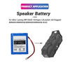  INR18650-3S 2600mAh Speaker Battery for Altec Lansing Super LifeJacket Jolt Rugged IMW889 IMW889N IMW888S IMW889N-BLKC