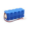 12V 3000mAh Ni-MH Replacement Defibrillator Medical 10N-3000SCR Battery for Fukuda FC-1760 FC-1700 Defibrillator Battery