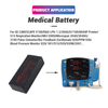 6V 3200mAh Sealed Lead Acid GE Healthcare Diagnostic Battery Pack Replacement Medical Battery For Ge Carescape V100 Vital Signs Monitor