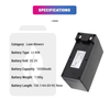 25.9V 7Ah 6.9Ah Rechargeable Lawn Mowers Lithium Battery for Ambrogio Mower L200R Replaces Zucchetti CS-C0106-1
