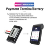 Lithium Ion 7.2V 2600mAh Li-ion Replacement XKD_173 YW-002 LD18650A LD18650D Battery for Pax A930 A910 N910 N900 N510 POS Terminal