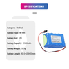 12V 2500mAh Ni-MH Rechargeable Smart Pump Tourniquet 0AXSTGX10 0AXINST10 5920-010-091 Medical Battery for SP-1C SP-2CX 