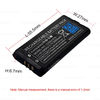3.7V 2000mAh TWL003 TWL-003 TWL 003 Rechargeable Lithium Battery for Nintendo DSi NDSi Gamepad