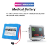 14.8V 2600mAh Li-ion Replacement FY-18650LP01555 ML1500 Medical Battery for million ML1200 Vital Signs Monitor battery
