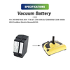 NI-MH 4.8V 2000mAh Rechargeable Ni-mh 28100010 1258-5050 KC55 K55 Cordless Electric Broom Vacuum Battery for Vacuum Cleaner
