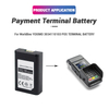 Li-ion Lithium Ion 7.4V 1200mAh Rechargeable Pos Worldline YOXIMO 3034110103 POS Terminal Battery For Yoximo POS Machine