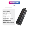 High Quality Li-ion Replacement OTDR Battery 14.8V 5200mAh L08D185A XW-EX002 for EXFO FTB-150 FTB-200 With Led Light
