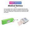12.0V 4200mAh Ni-MH Medical battery for Bionet EKG3000 FC1400 TwinView Fetal Monitor GPHC132MOT