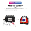 Medical Replacement 2000mAh 3000mAh Defibrillator Battery For PRIMEDIC Medtronic Defi-b M110 M111 M112 M113 ZN-13369 230705-9019