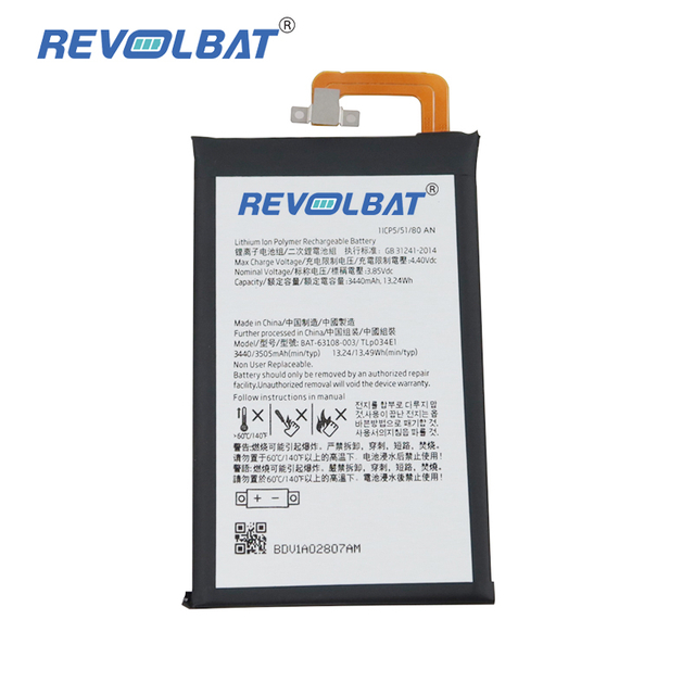 Wholesale Mobile Phone Battery 3.85V 3440mAh Replacement BAT-63108-003 BBB100-1 Lithium-ion Polymer Batteries For BlackBerry Keyone DTEK70