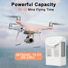 DJI Phantom 4 Pro Battery 5870mAh Lipo 4S Compatible With Phantom 4 Pro/ V2.0 4 RTK/4 Advanced Drone Replacement Battery