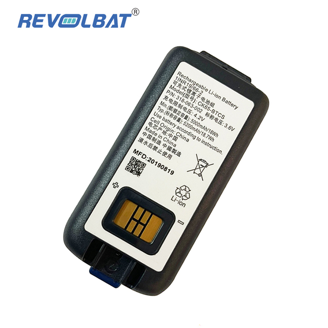OEM ODM Li-polymer 3.7V 5200mAh Replacement Barcode Scanner 318-034-001 CK3R CK3X CK70 CK71 AB17 AB18 Battery for Intermec CK3