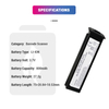 Factory OEM Replacement Li-ion 3.7V 5200mAh BA-001800 KB1A371802963 Barcode Scanner Android Battery for CipherLAB 1560 1562 1564