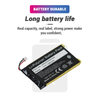 1200mAh 4.44Wh Payment Terminal Battery for Ingenico Link 2500 296203895AB P0750-LF 1200mAh