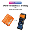 Payment Terminal Replacement Battery For Sunmi P2 T6900 2ICP5/58/84 2500mAh 19.00Wh Payment Terminal