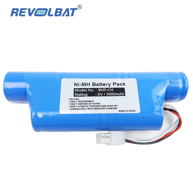 NI-MH 6V 3000mAh Replacement 5KR-CH Ni-mh Battery for ACTERNA EDT-135 Medical Communication Measuring Instrument