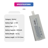 Defibrillation Battery P Used for AED Monitor GS10/20 G30/40E Li3S200A Rechargeable Li-ion Battery Pack 11.1V 4800mAh