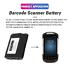 4620mAh BT-000318 Battery Barcode Scanner Battery for Zebra TC77 TC70 TC72 TC75 TC70X TC75X TC720L TC75EK 