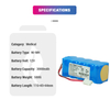 12V 3000mAh Ni-MH Replacement Defibrillator Medical 10N-3000SCR Battery for Fukuda FC-1760 FC-1700 Defibrillator Battery