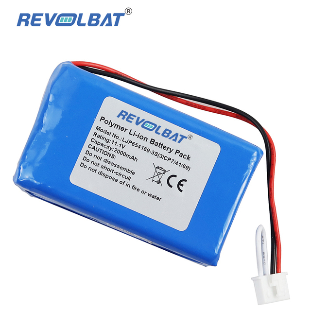 11.1V 2000mAh Replacement LJP654169-3S(31CP/41/69) Syringe Pump Medical Battery for Fresenius VP7 SP7 Infusion Medical Battery