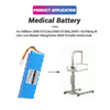 24V 2500mAh Nickel Metal Hydride Batteries BAL20001-02 NI-MH Battery for HillRom Medical Golvo 8000 8008 Portable Hoist