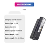 3.8V 5000mAh li-ion polymer Replacement WT4000 Wearable Scanner 55-000166-01 BTRY-WT40IAB0E Battery for Zebra WT4070 WT4090 WT41N0 WT41N0 