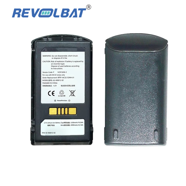 High Quality Wholesale Barcode Scanner 3.7V 19.24Wh 5200mAh Replacement Li-Ion Batteries Symbol MC33 MC330 MC3200 MC32N0 Battery 82-000012-02