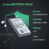 2000mAh 7.4Wh Wireless PS4 Controller Battery for Sony PlayStation 4 DualShock4 V1 V2 KCR1410 LIP1522 CUH-ZCT1E CUH-ZCT2 