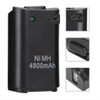 Xbox 360 Gamepad Battery 2-in 1 4800mAh Rechargeable Gamepad Ni MH Battery For Xbox 360 Controller Console