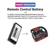 2500mAh 4.8V 12Wh Crane Remote Control Ni-MH Battery for IKUSI T24IK 2305271 Iribarri BT27iK