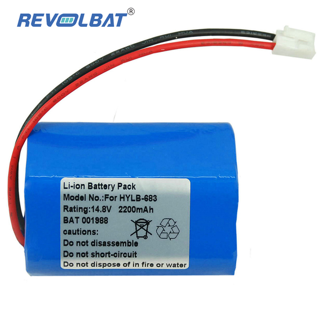 Replacement Medical HYLB-683 Capacity 2200mAh 14.8v Li-ion Battery Suitable for Biocare ECG-1200 ECG-1210 ECG-1201 FM-801