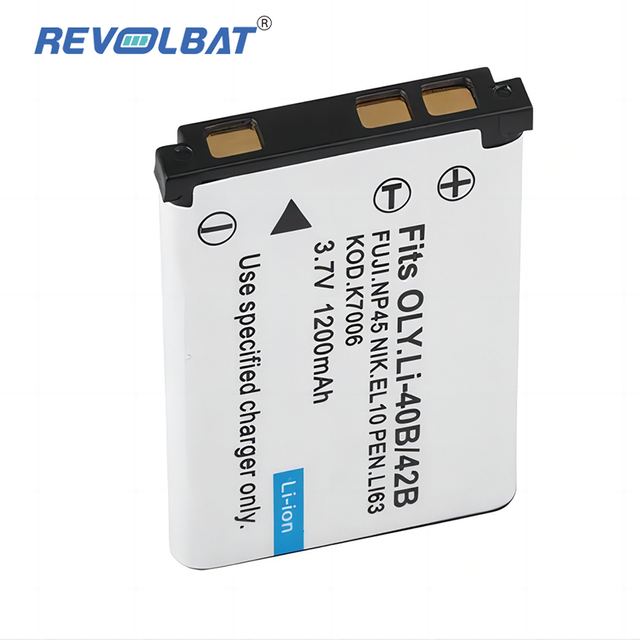 Rechargeable Cell Camera Battery Li-40B 42B EN-EL10 Lithium Battery 3.7V 1200mAh Li40B for Nikon Fuji FNP-45 Li-42B CNP-80 K700