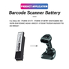 Lithium Ion Replacement 3.7V 2400mAh BTRY-DS81EAB0E-00 Battery for Zebra DS8100 DS8170 DS8178 Barcode Scanner