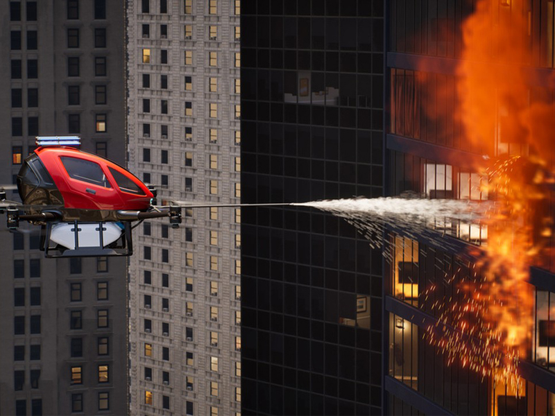 The Role of Drones in Firefighting: Innovations And Applications