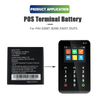 Li-Polymer 1800mAh 6.66Wh IS057 D200 D200T PAX D200T IS275 Battery 1300mah New Battery