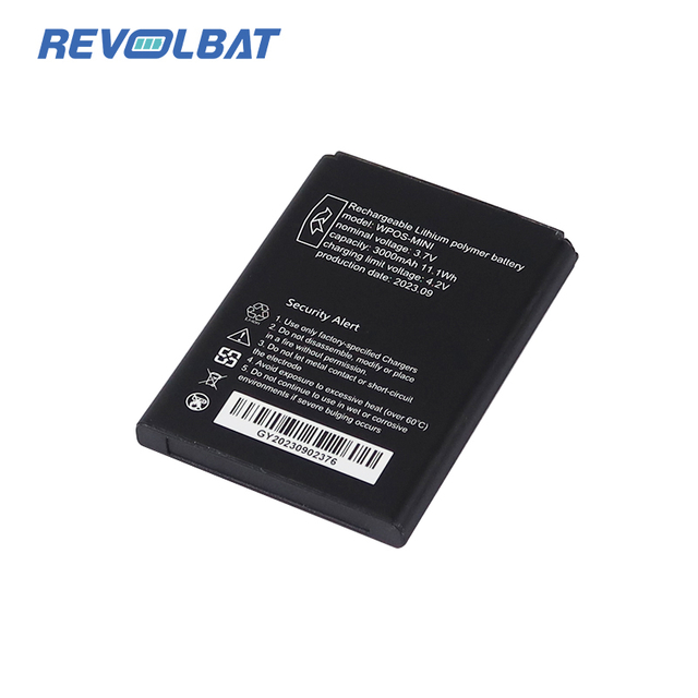 Li-po 3.7V 3000mAh Rechargeable Replacement WPOS MINI Lithium-polymer Pos Battery for WISEASY POS Payment Terminal