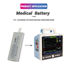 Defibrillation Battery P Used for AED Monitor GS10/20 G30/40E Li3S200A Rechargeable Li-ion Battery Pack 11.1V 4800mAh
