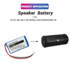 Li-ion 2000mAh 7.40Wh 3.7V Special Edition Bluetooth Audio Battery AEC653055-2P Speaker Battery For JBL Flip 2 Flip2 Flip II