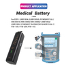 High Quality Li-ion Replacement OTDR Battery 14.8V 5200mAh L08D185A XW-EX002 for EXFO FTB-150 FTB-200 With Led Light