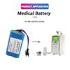 Lithium-ion 7.2V 2600mAh Replacement SYS-6010A Lithium Medical Syringe Pump Battery for MP-60A SYS-6010 SYS-70