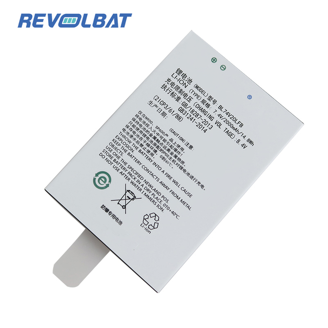 Li-ion7.4V 2000mAh Rechargeable Replacement BL74V20L BL74V20LFB Lithium Ion N900 SP600 Battery for Newland POS Terminal