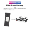 Replacement XS809S Battery 3.7V 1800mAh Foldable RC Quadcopter Spare parts VISUO Drone Aircraft For VISUO Remote Control Aircraft battery