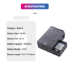 Factory BTR-08 Fusion Splicer Welder Battery 13.2V 4000mAh Ni-MH Replacement 11HR-4/3FAUP for Fujikura FSM-60S FSM-18S FSM-18R