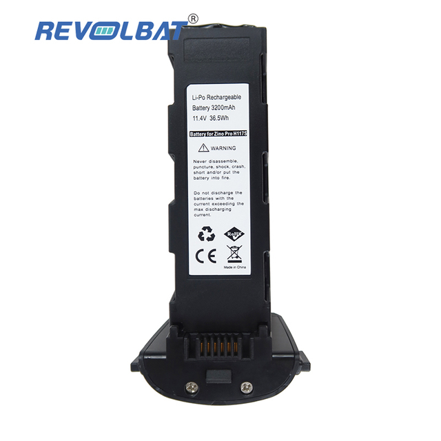 Li-Polymer 11.40V 6500mAh 74.10Wh Robot Battery for Hubsan Zino Pro Plus Zino Pro+ Fits 9834117