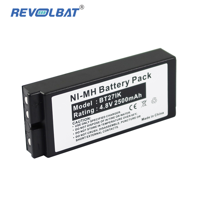 2500mAh 4.8V 12Wh Crane Remote Control Ni-MH Battery for IKUSI T24IK 2305271 Iribarri BT27iK