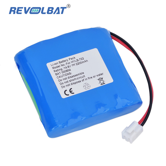 14.8V 2600mAh Replacement Medical Battery For Biocare HYLB-722 ECG-6010 ECG-6020 IE6 